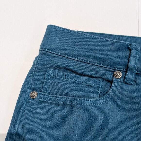 Ann Taylor Loft, Modern Skinny Jeans in Jewel Blue, size 30/10 P - Picture 3 of 12